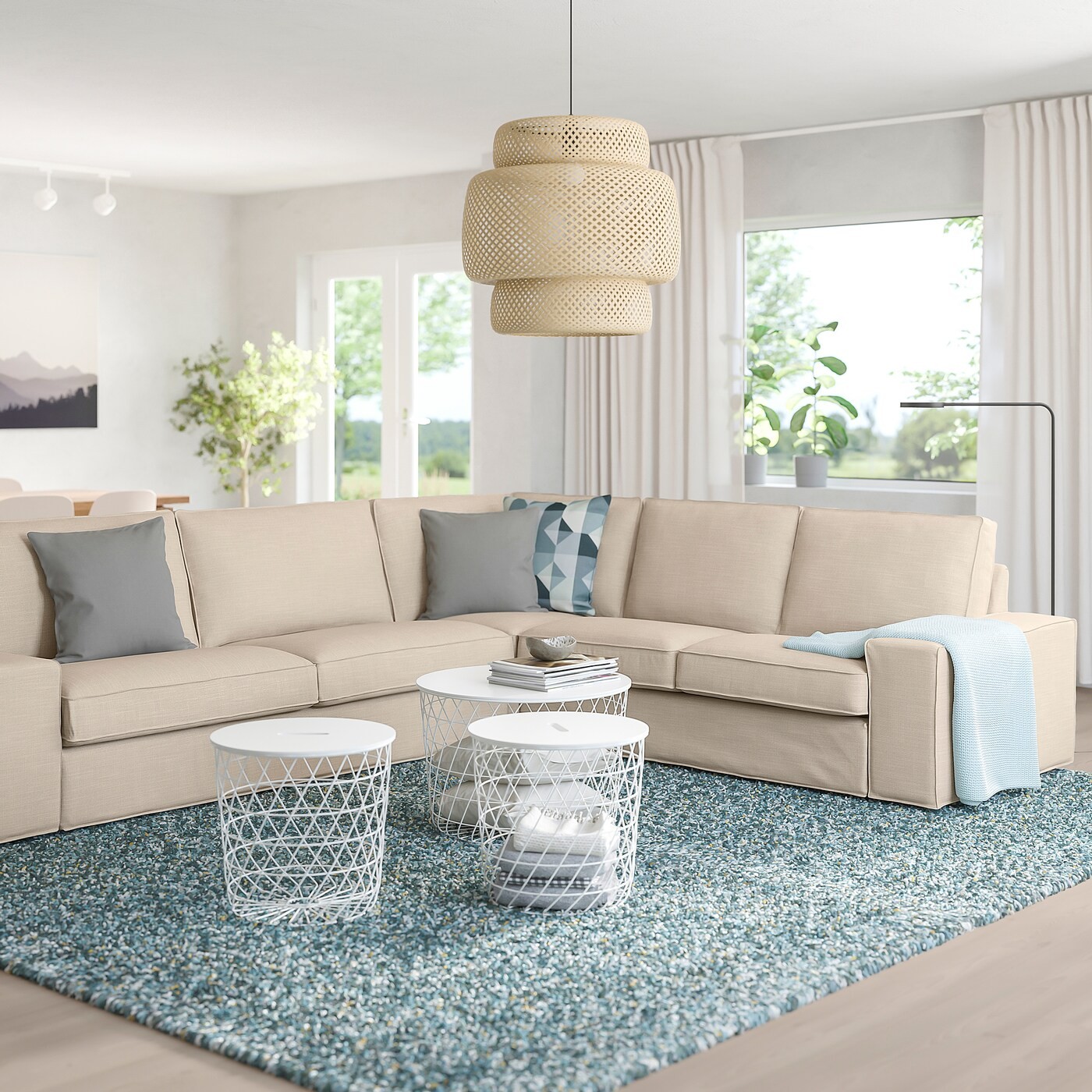 KIVIK Corner sofa, 5-seat