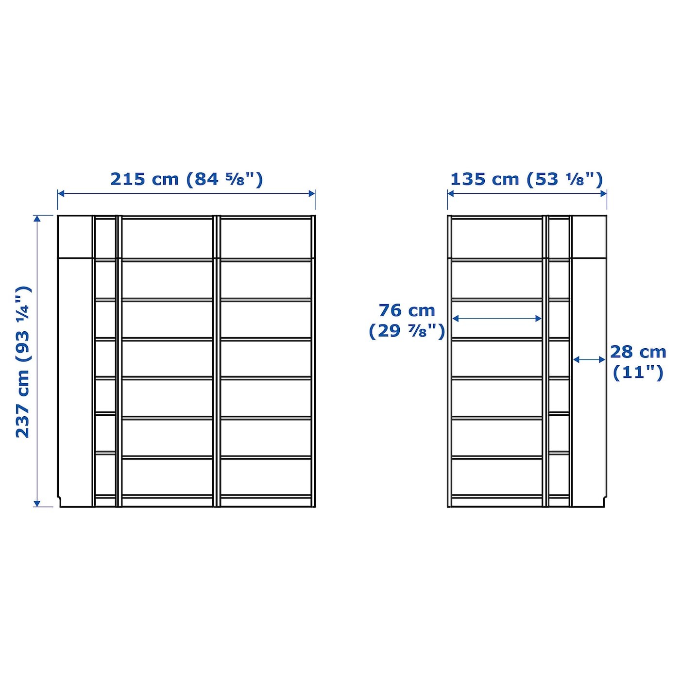 BILLY Bookcase