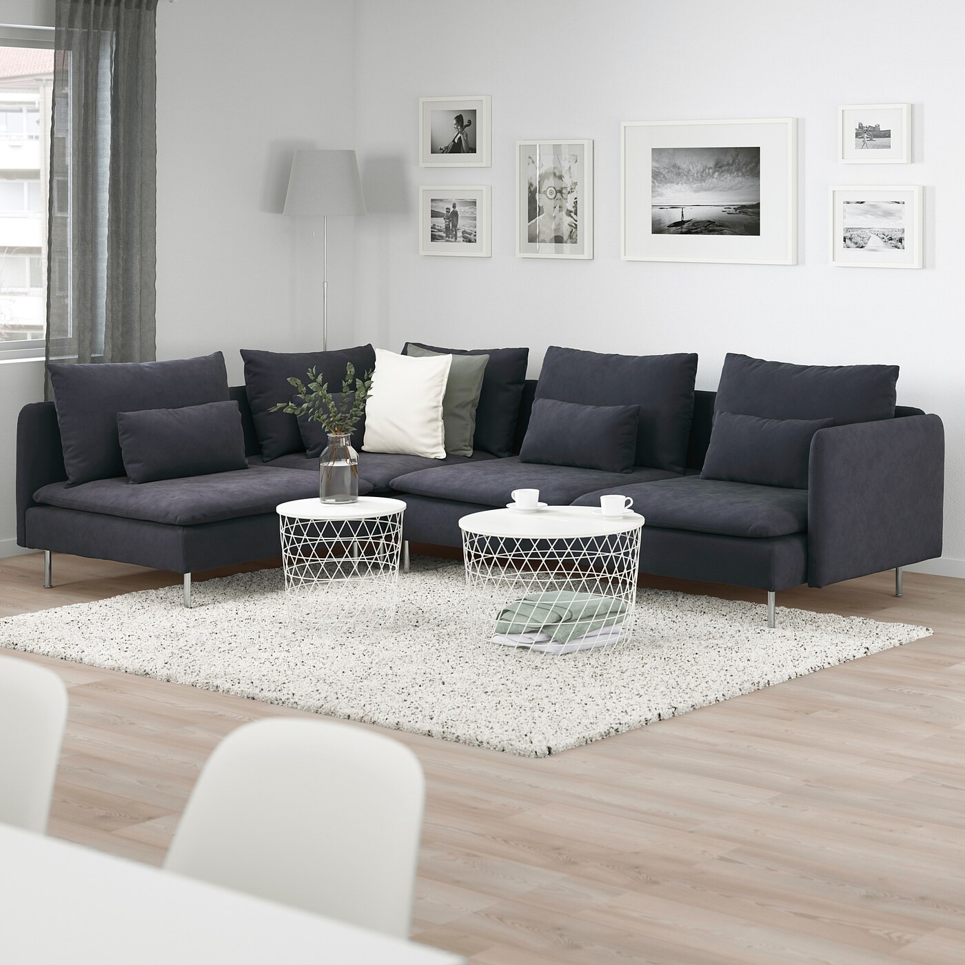 SÖDERHAMN Corner sofa, 4-seat