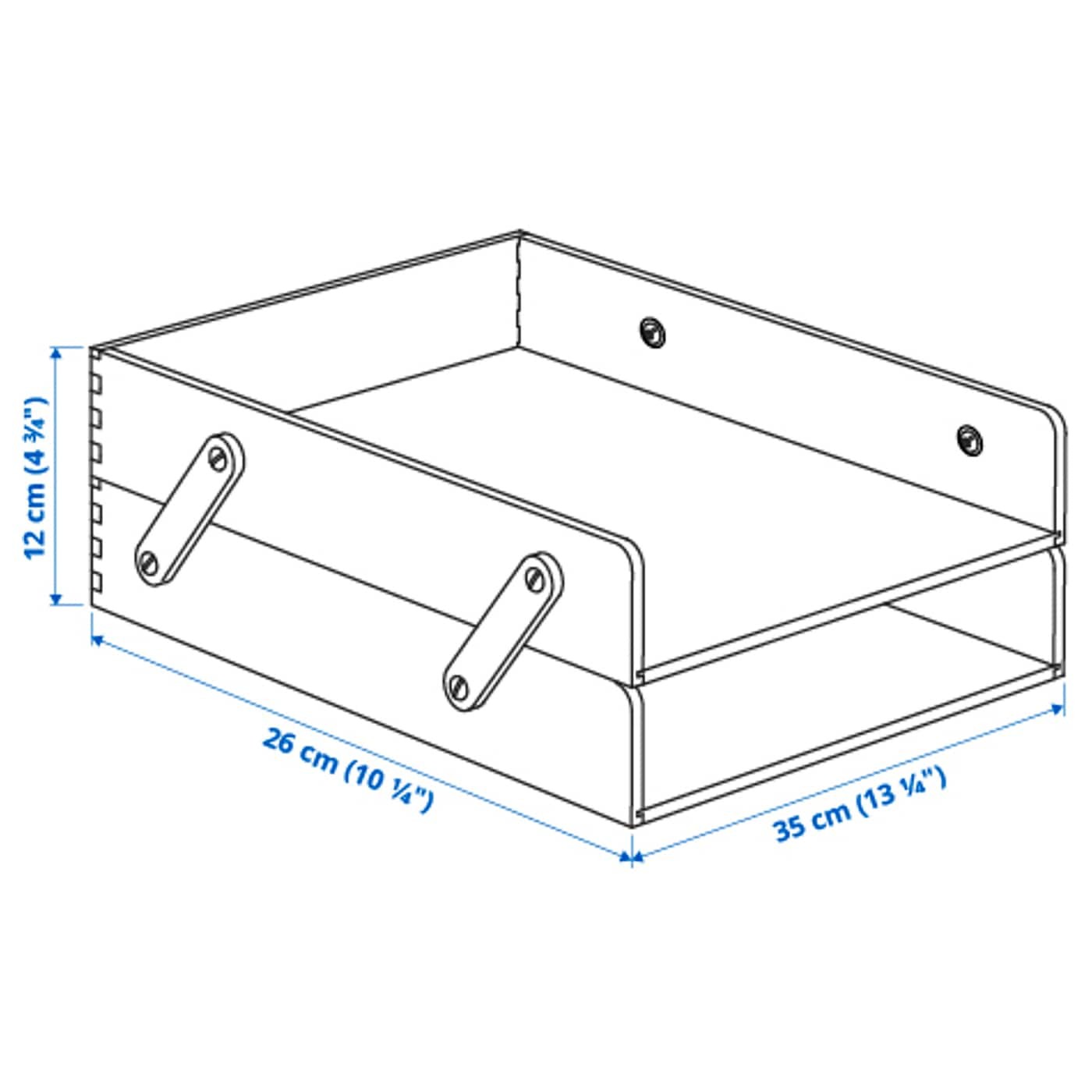 KLÄMMEMACKA Letter tray