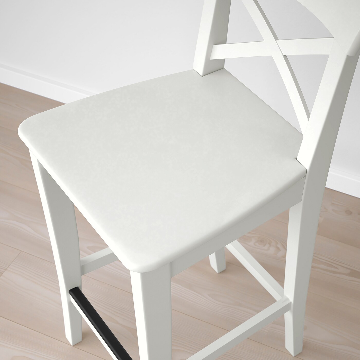 INGOLF Bar stool with backrest