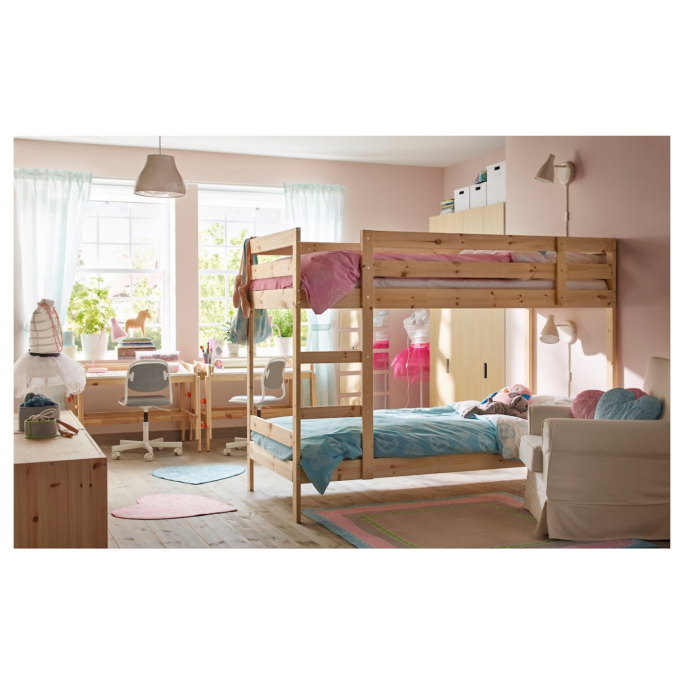 MYDAL Bunk bed frame