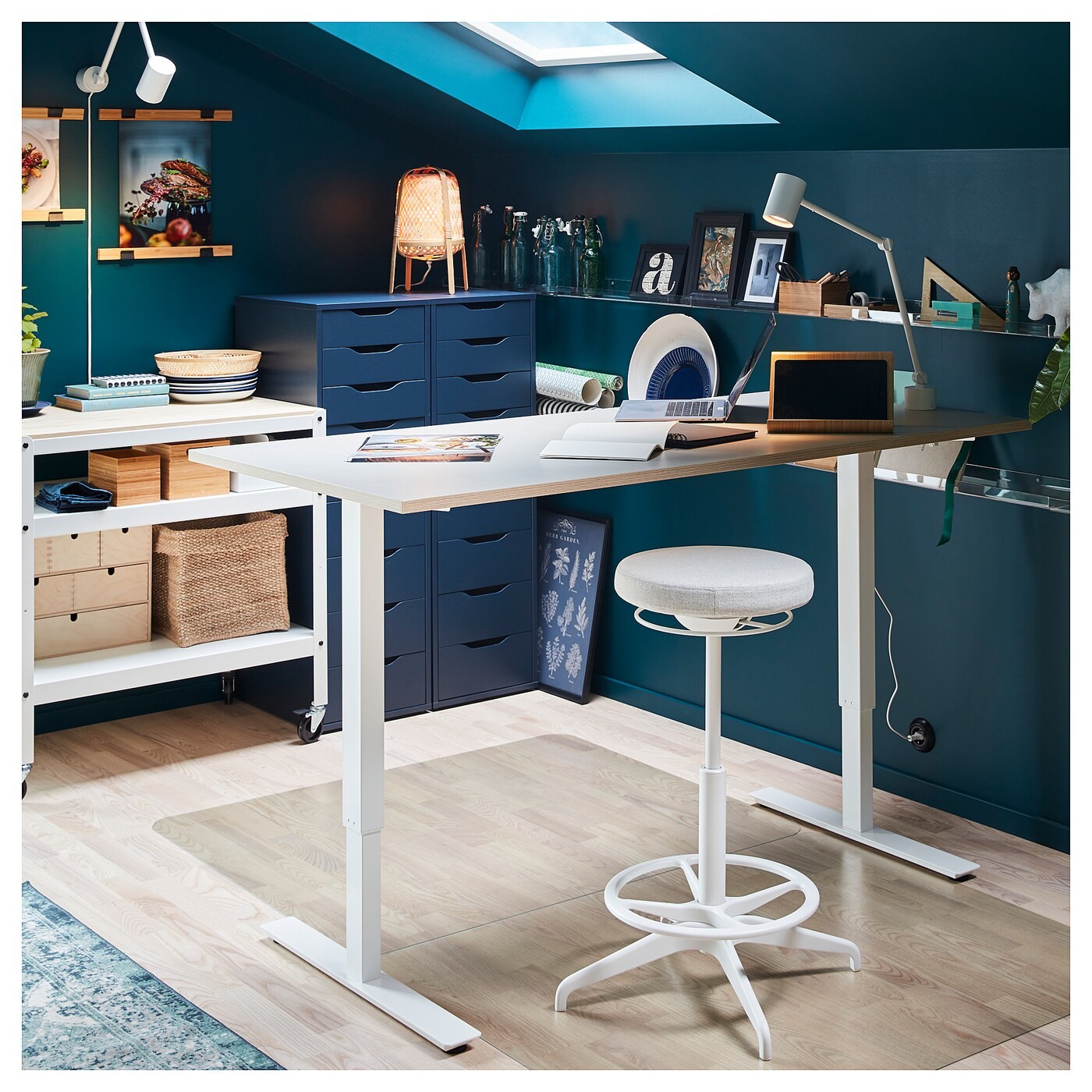 SKARSTA / TROTTEN Desk sit/stand