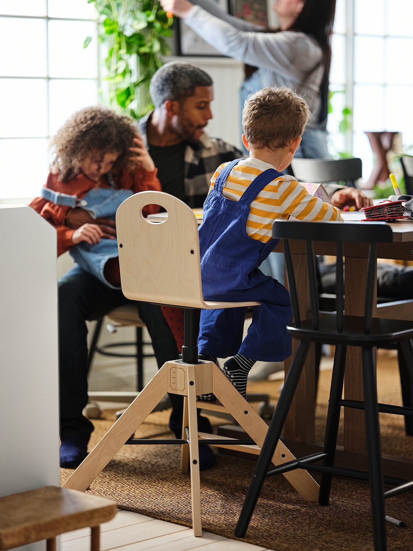 GRÅVAL Junior/highchair with tray