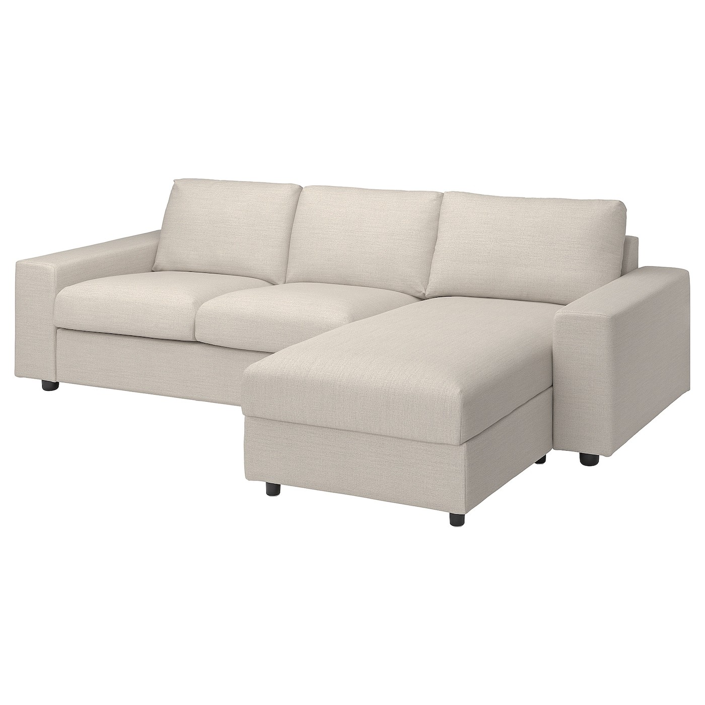 VIMLE 3-seat sofa with chaise longue