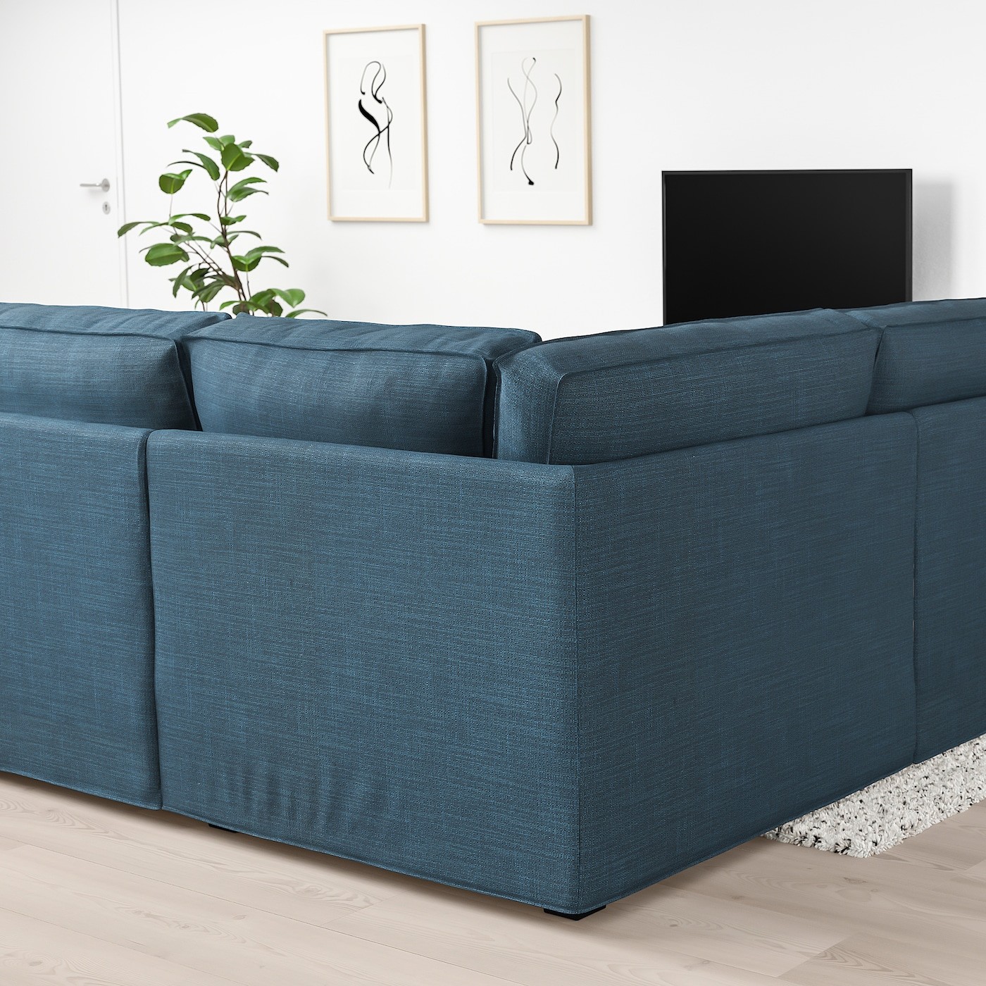 KIVIK Corner sofa, 4-seat