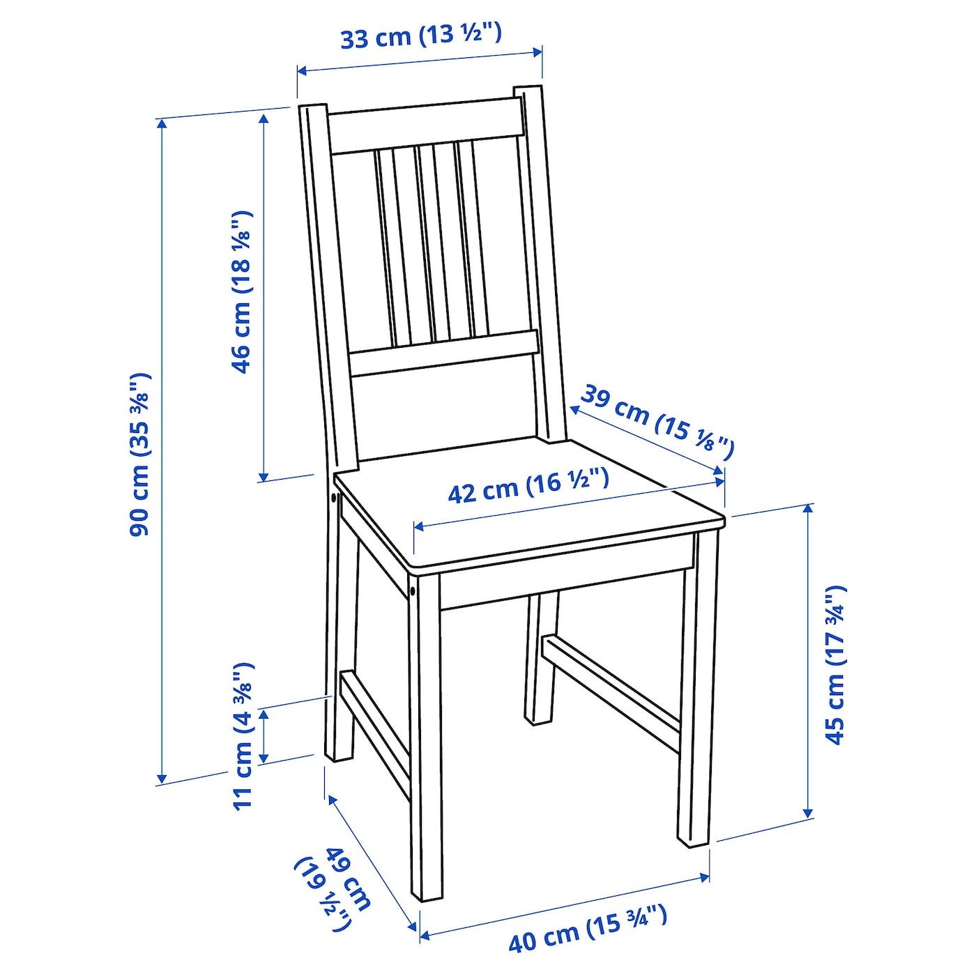 LANEBERG / STEFAN Table and 4 chairs