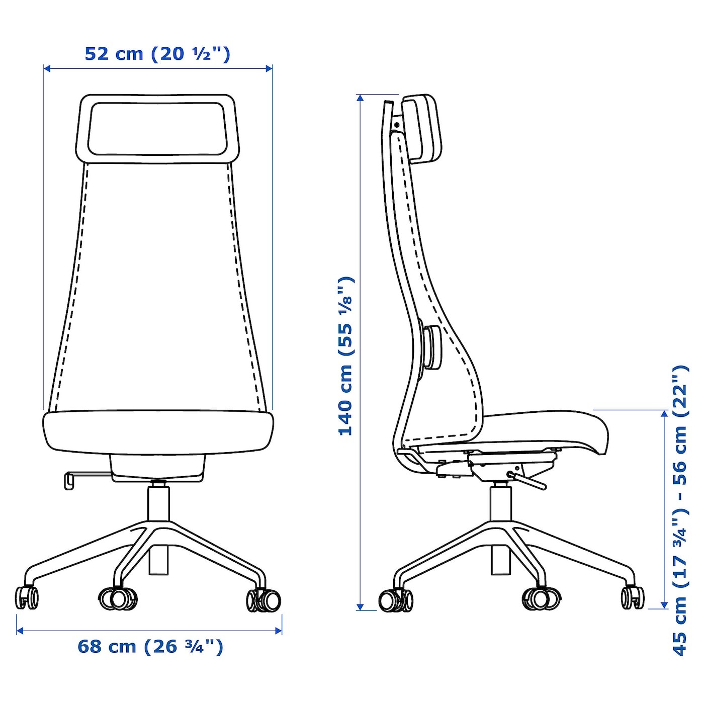 JÄRVFJÄLLET Office chair