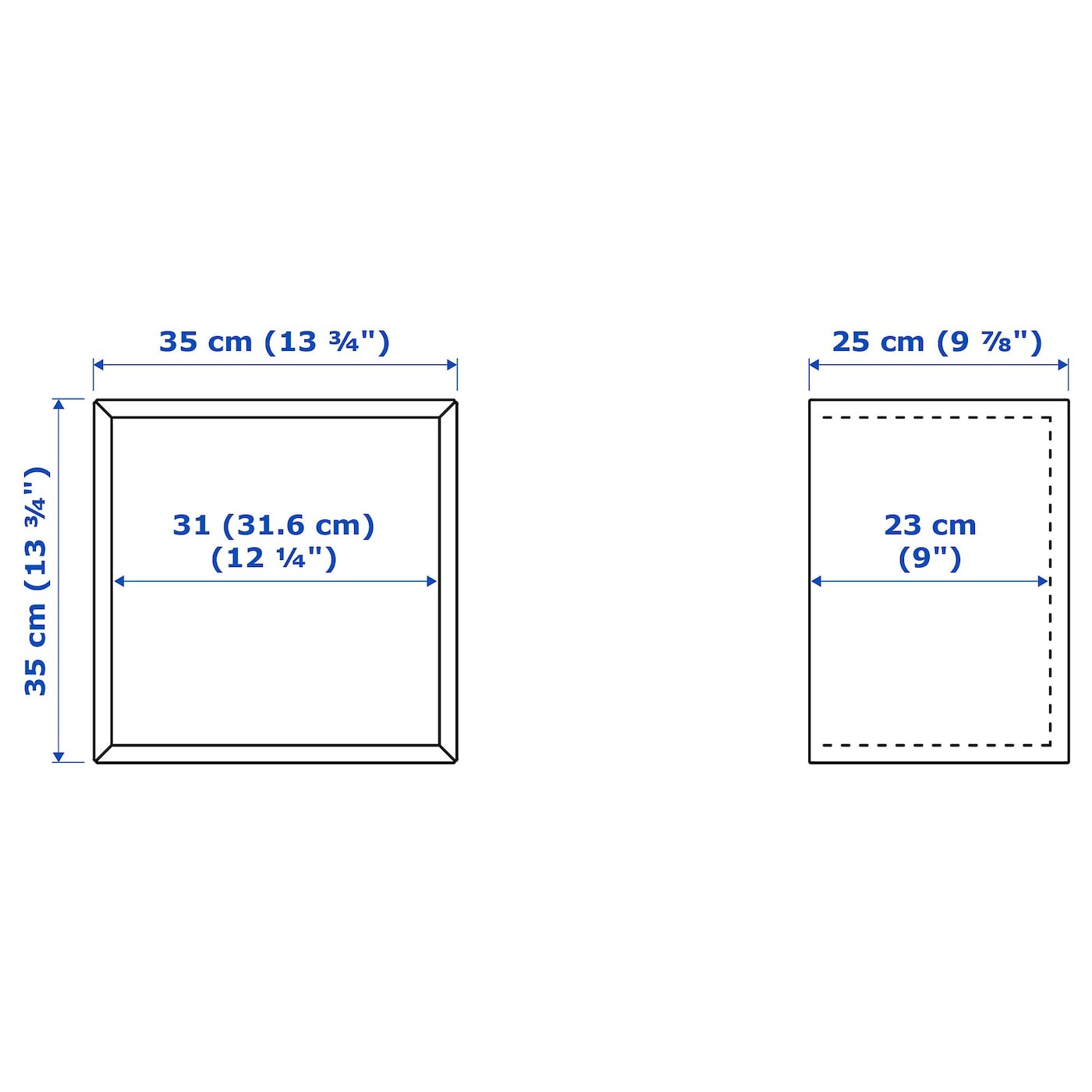 EKET Wall-mounted storage combination