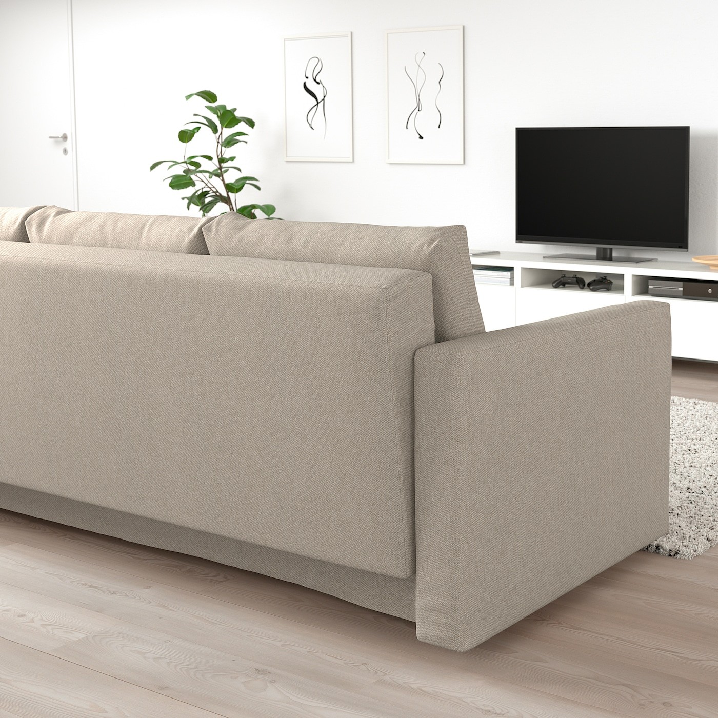 FRIHETEN 3-seat sofa-bed