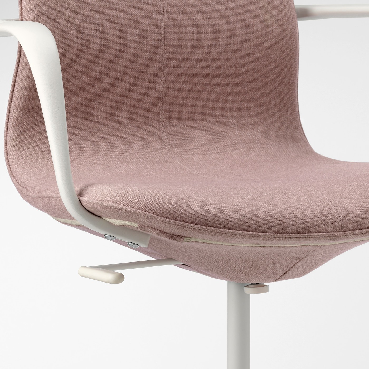 LÅNGFJÄLL Office chair with armrests