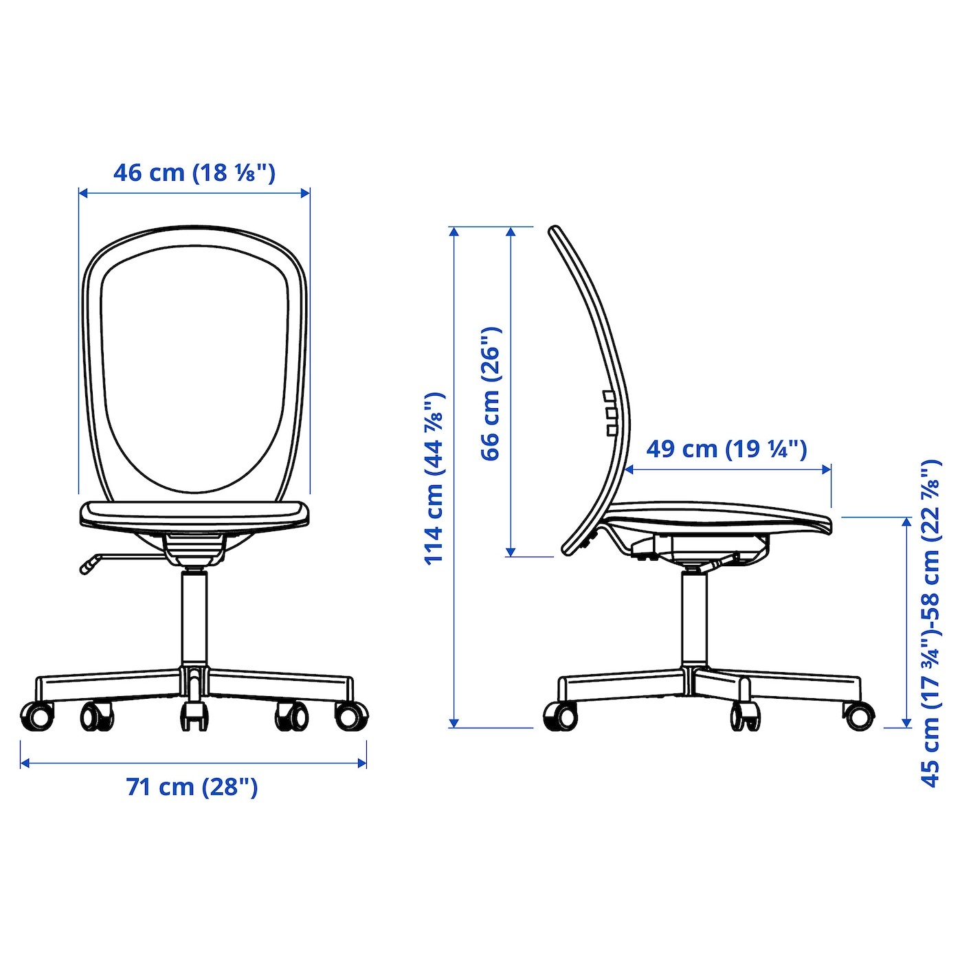 FLINTAN Office chair