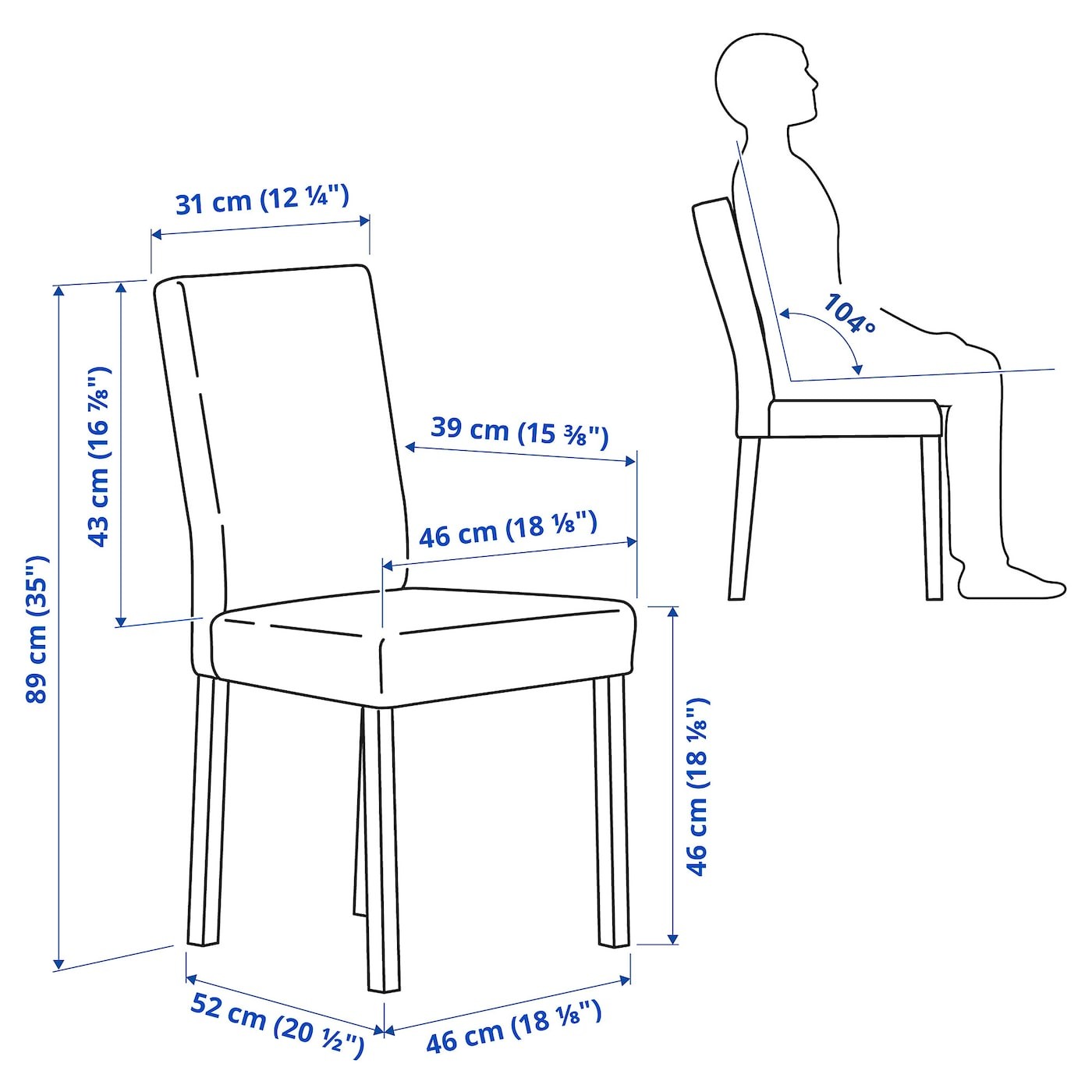 KALLHÄLL / KÄTTIL Table and 4 chairs