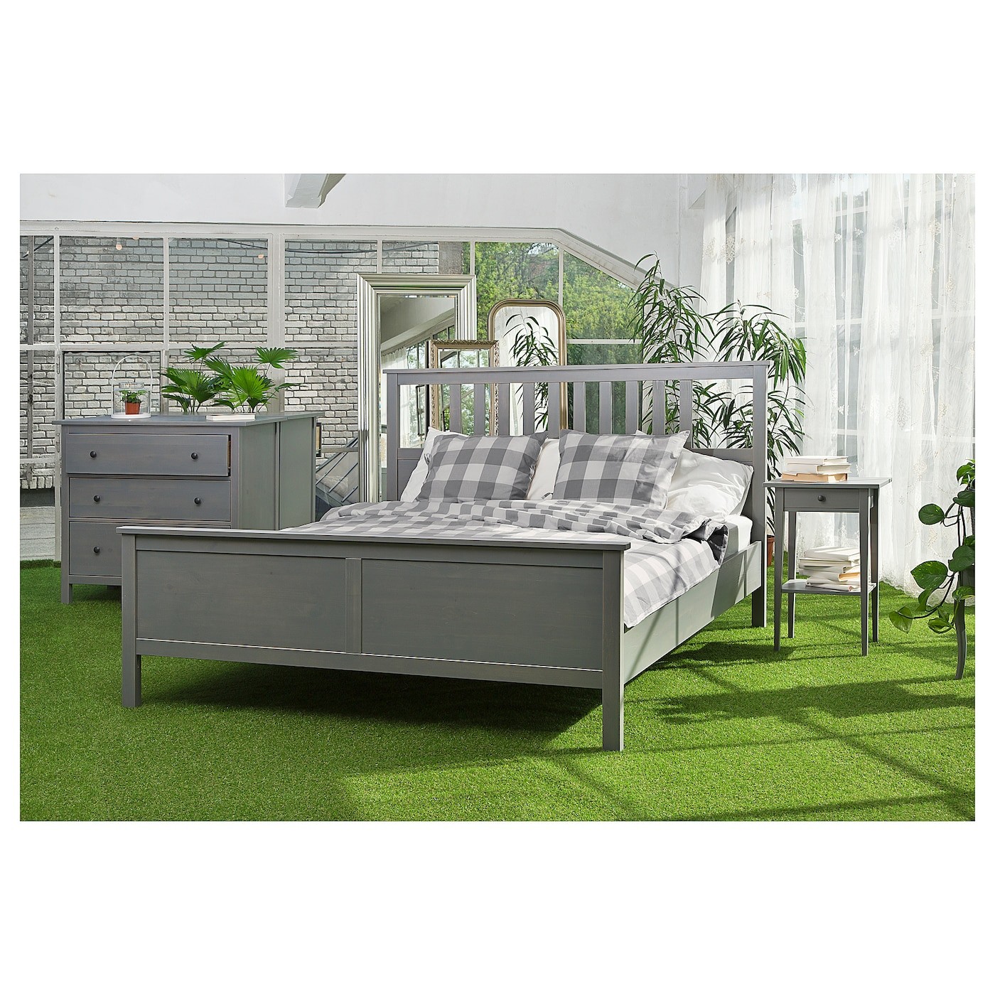 HEMNES Bed frame