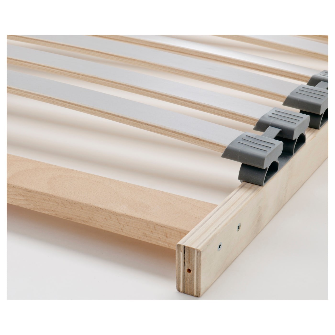 BRIMNES Bed frame with storage