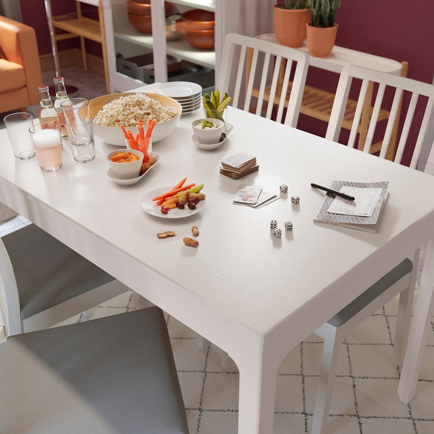 EKEDALEN Extendable table