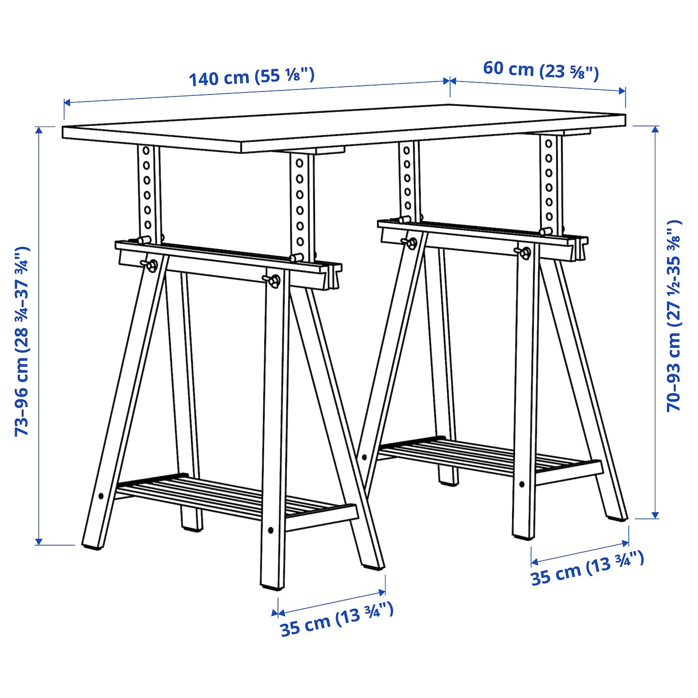 LAGKAPTEN / MITTBACK Desk