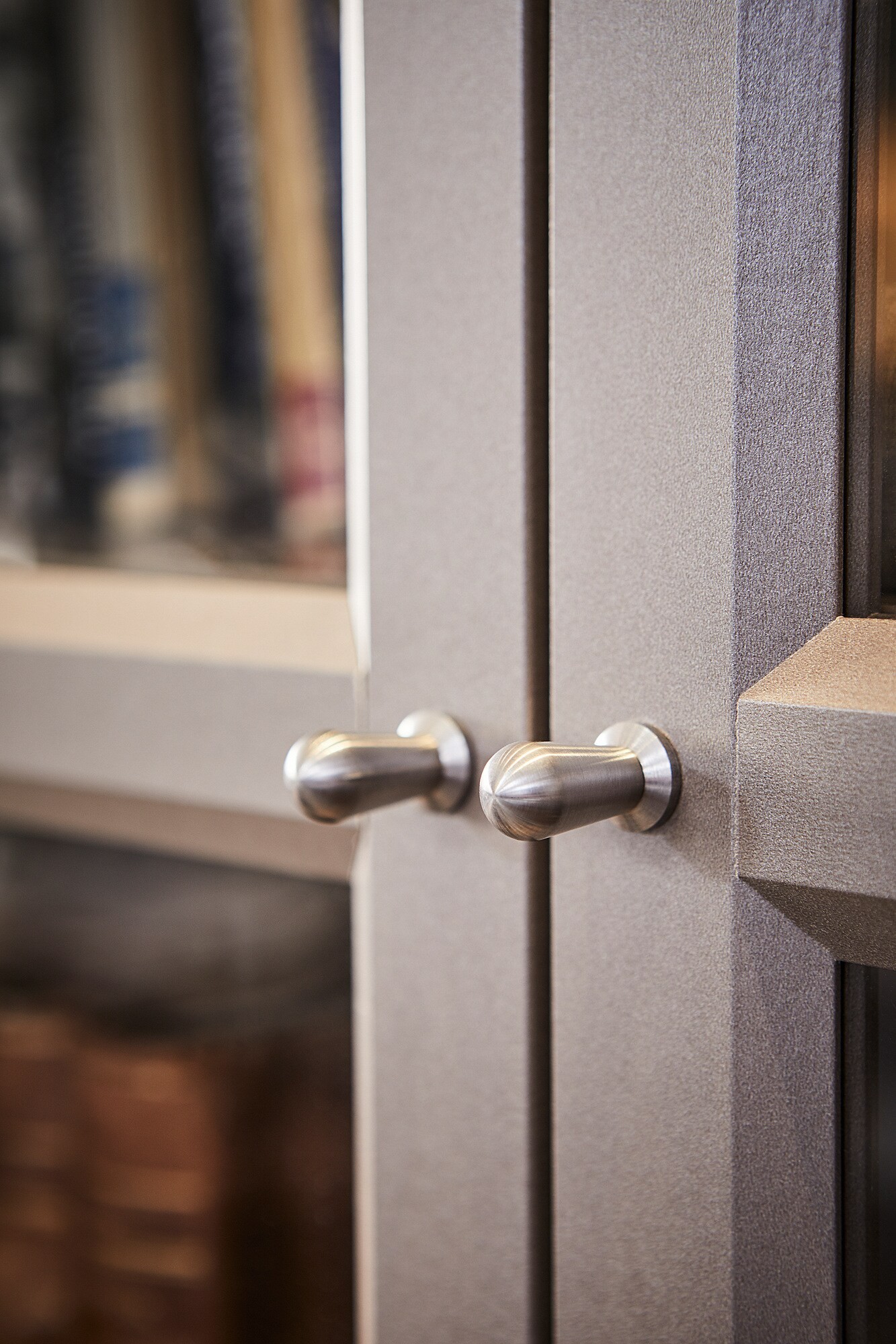 BILLY Bookcase with glass-doors