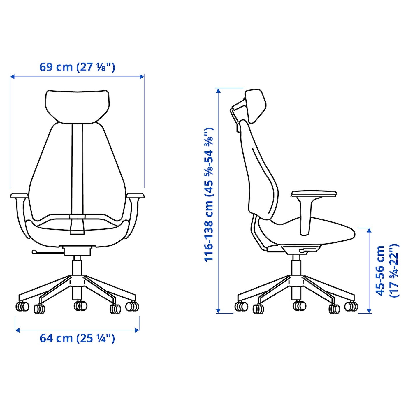 GRUPPSPEL Gaming chair