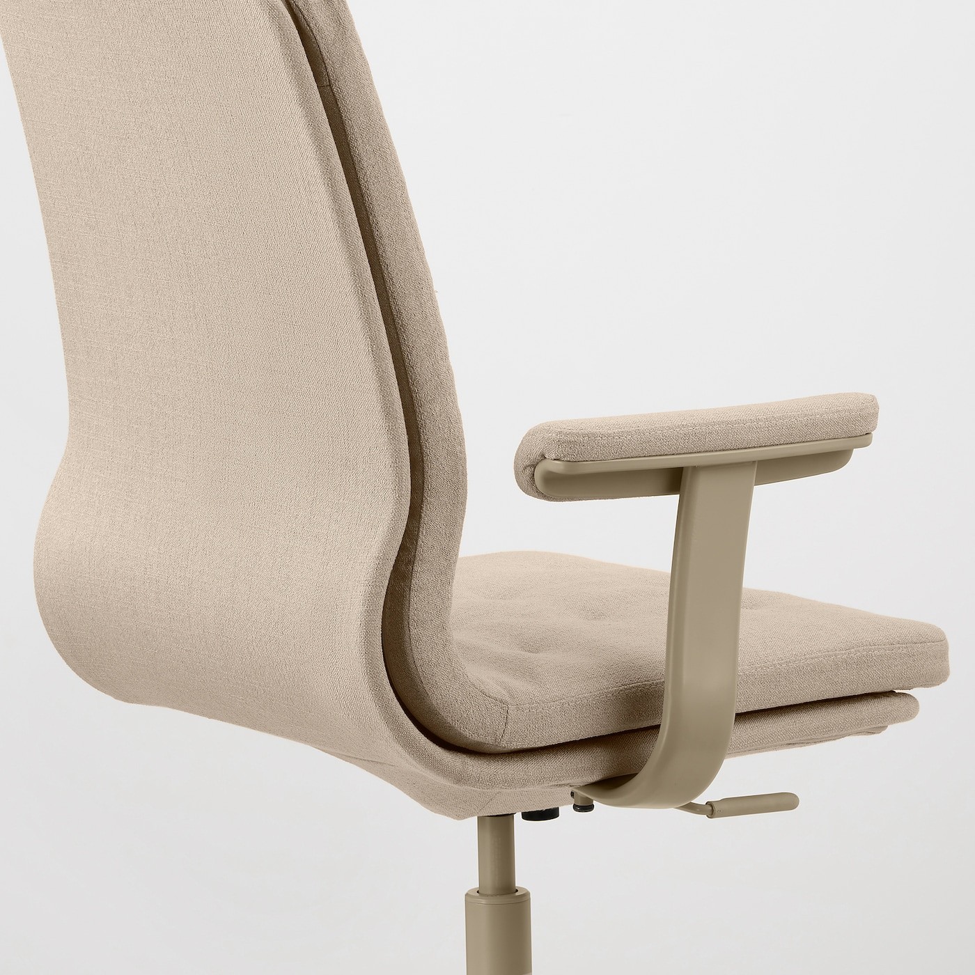 MULLFJÄLLET Conference chair with castors