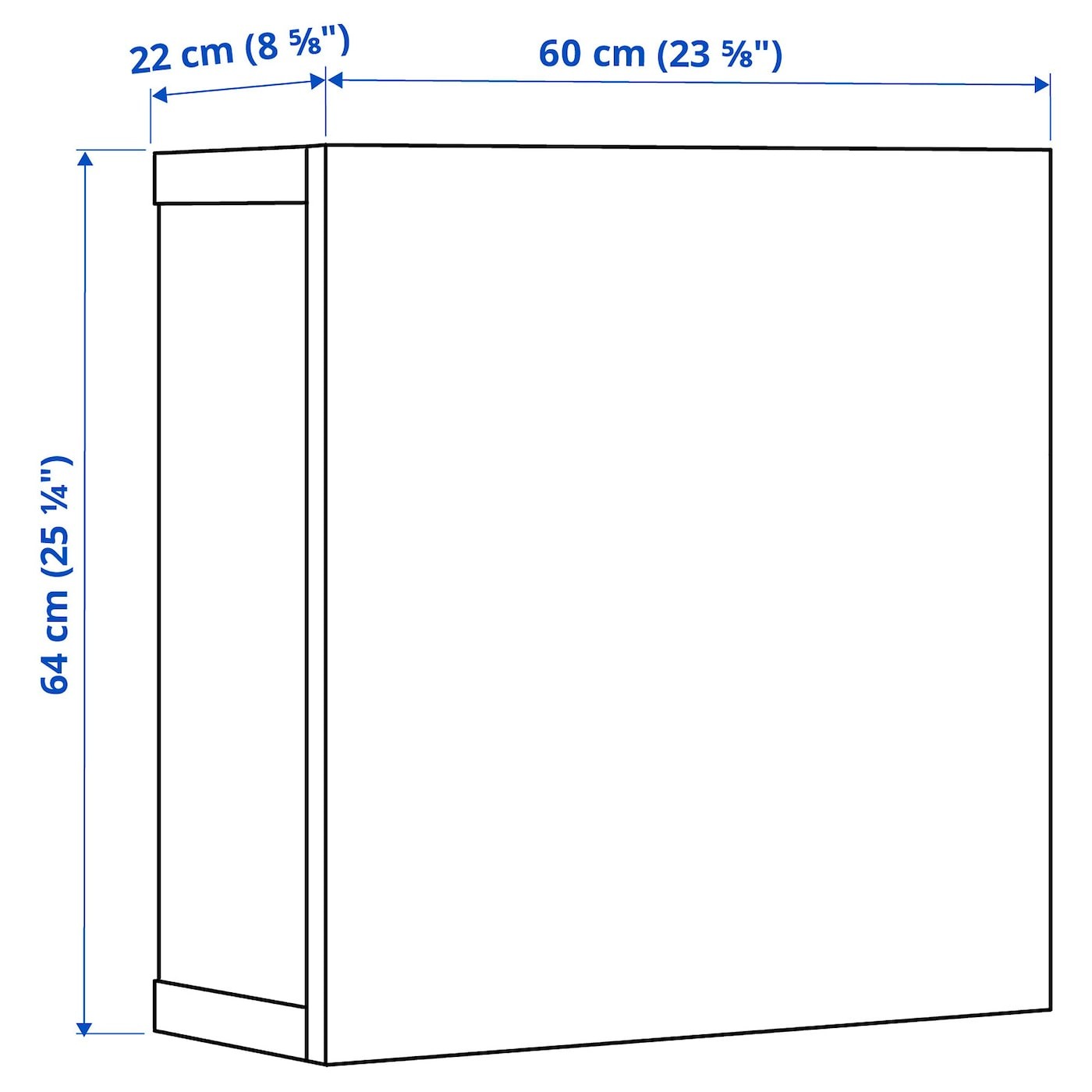 BESTÅ Shelf unit with door