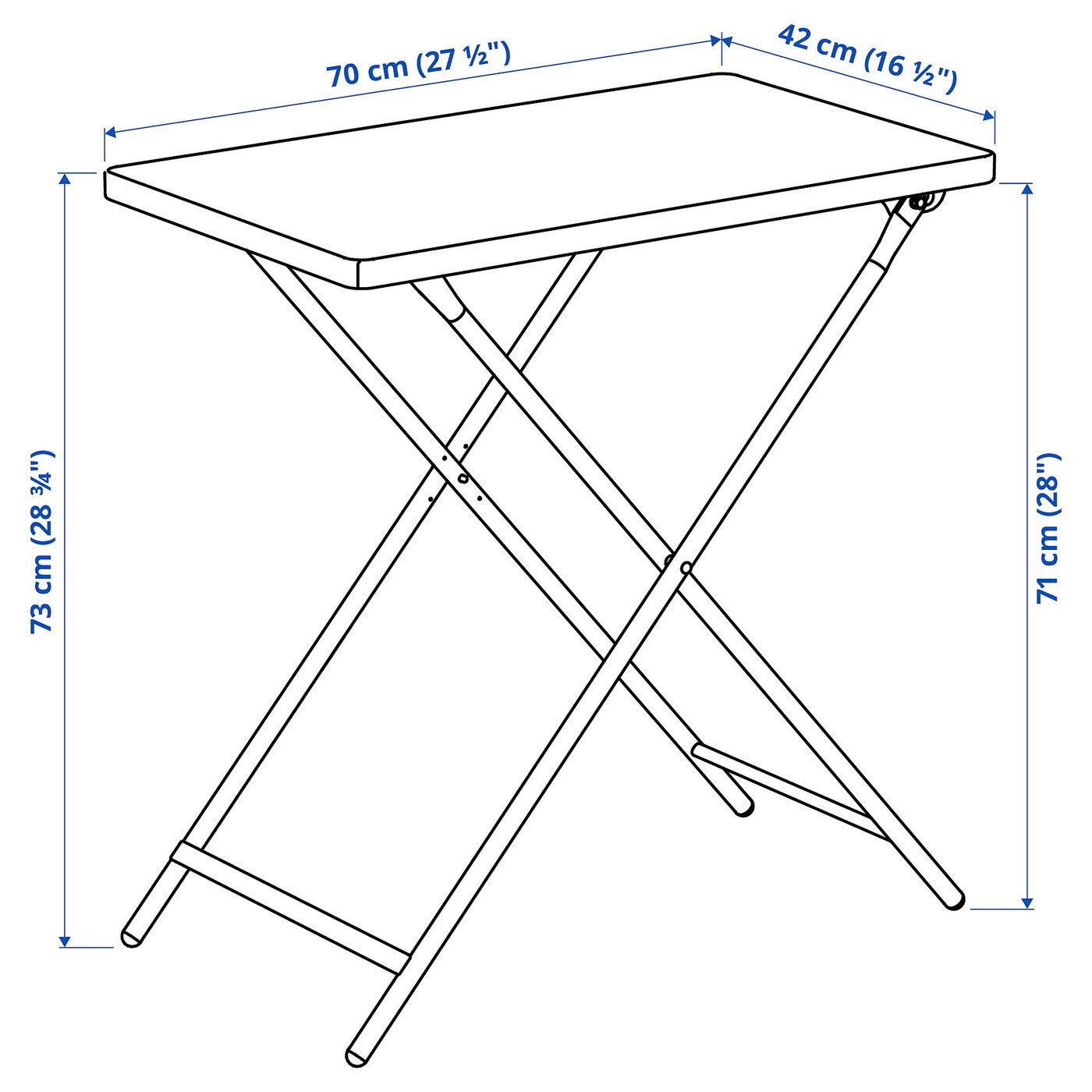 TORPARÖ Table, in/outdoor