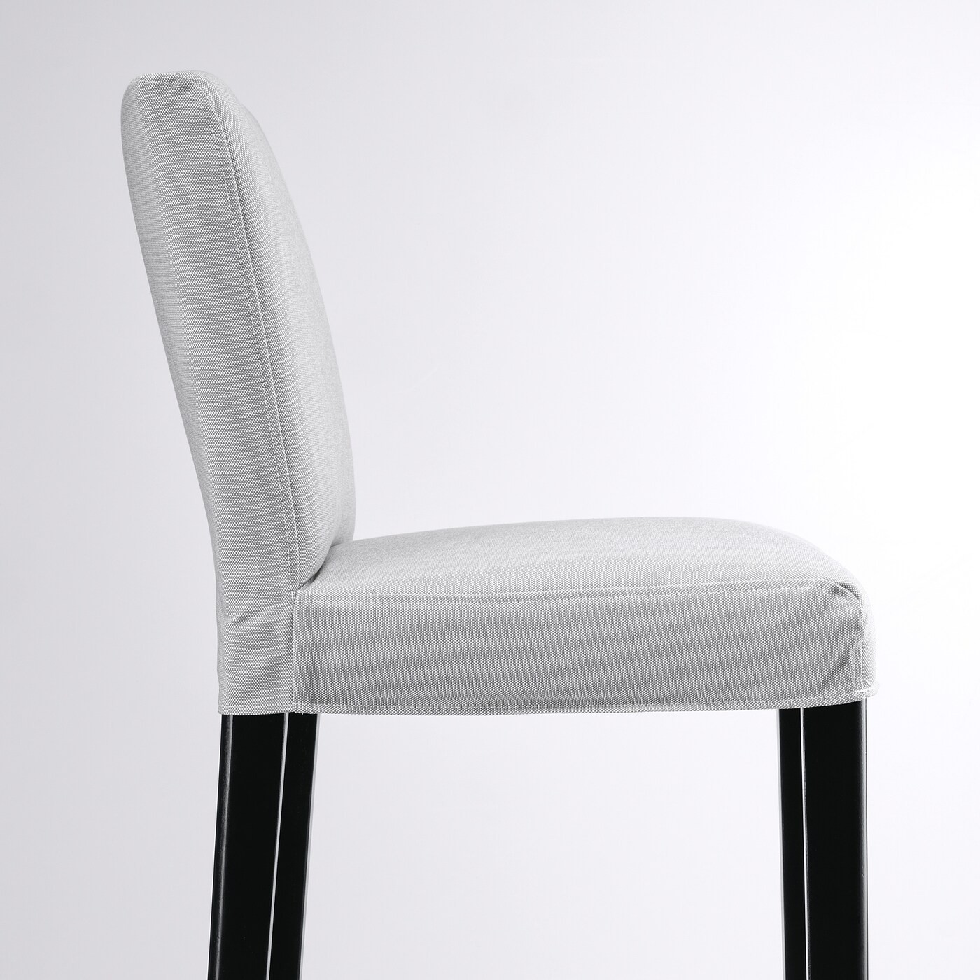 BERGMUND Bar stool with backrest