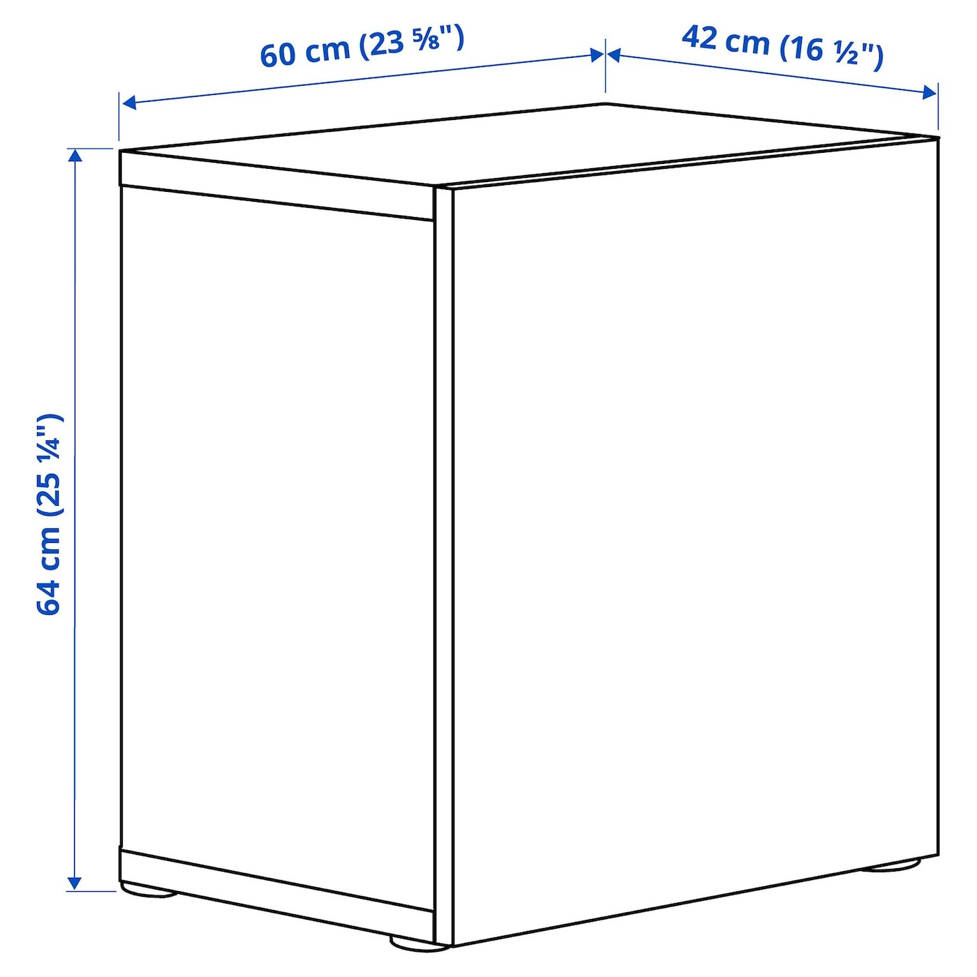 BESTÅ Shelf unit with door