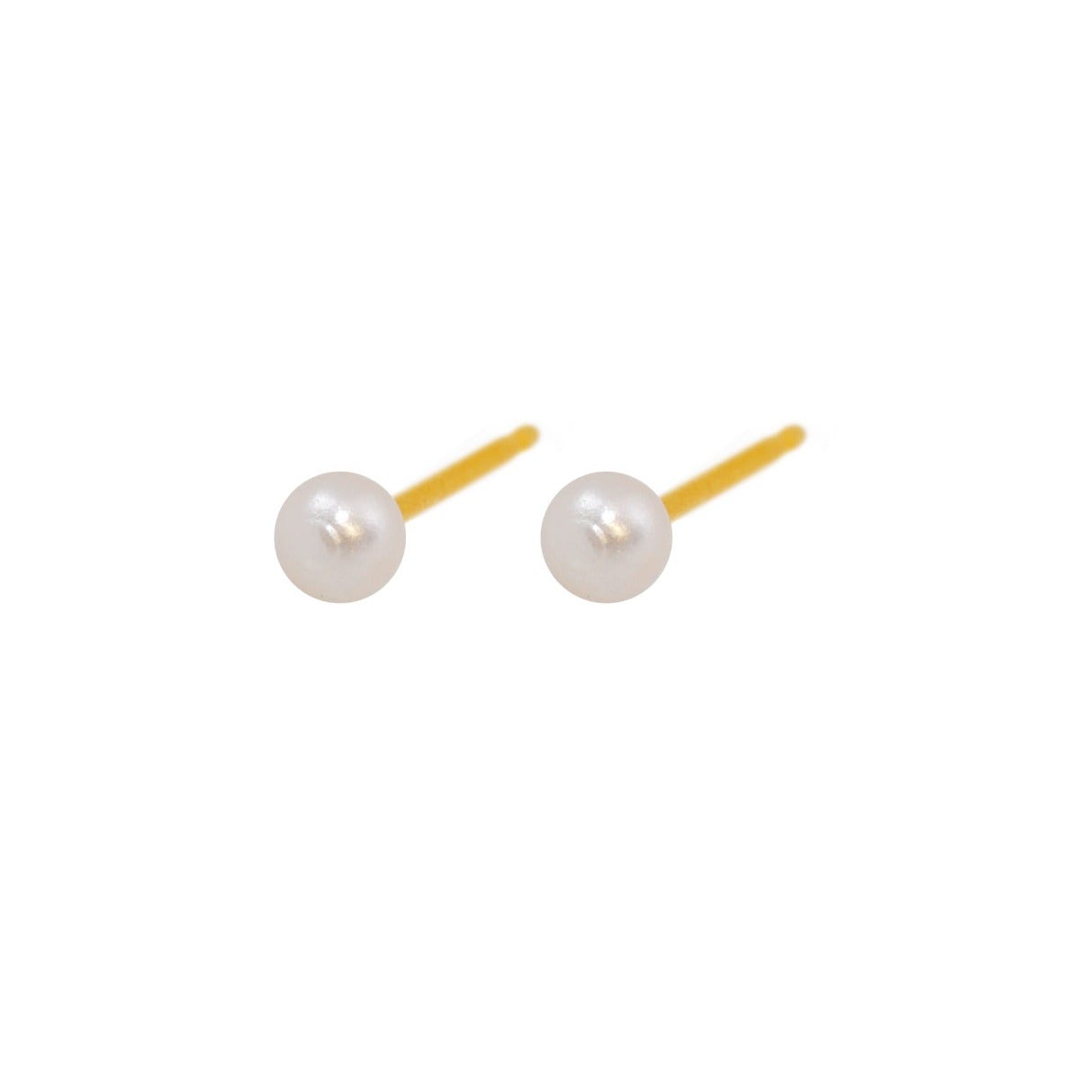 Caflon Fashion Sense Gold Plated Pearl Earring