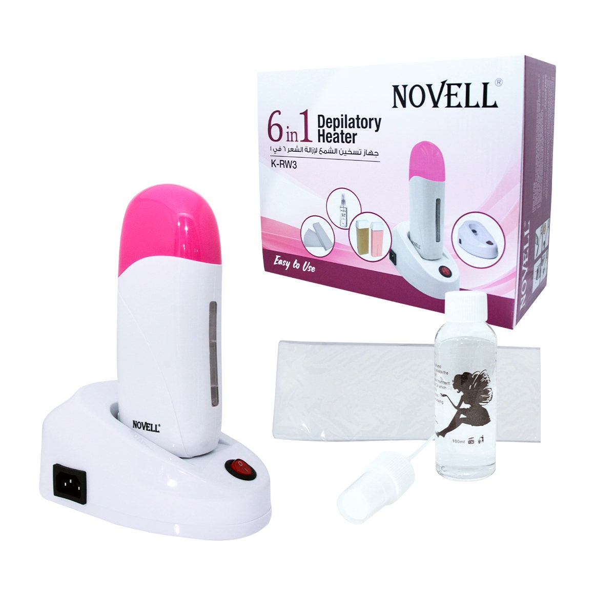 Novell Depilatory Waxing Kit - K-Rw3