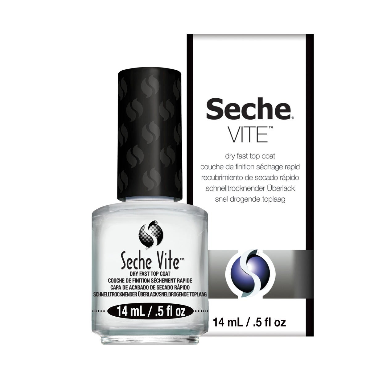 Seche Vite Dry Fast Top Coat  | 0.5 Oz / 14 Ml