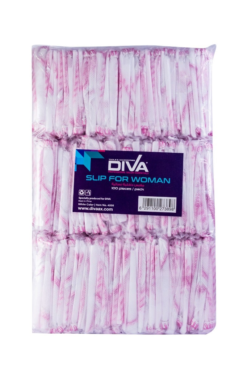 Diva Disposable Tanga Nonwoven Woman | White | 100 Pcs/Pack