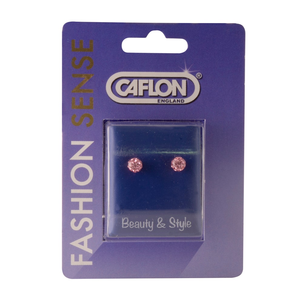 Caflon Gp Glitterball | Light Rose - 4.5Mm Earring