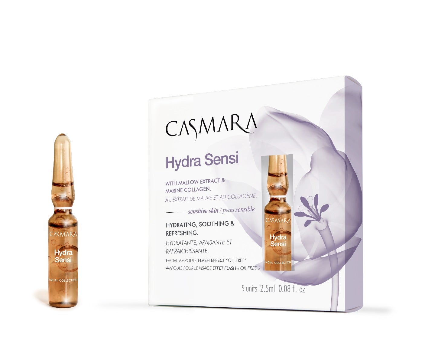 Casmara Hydra Sensi Flash Solution Ample | 5 X 2.5 Ml