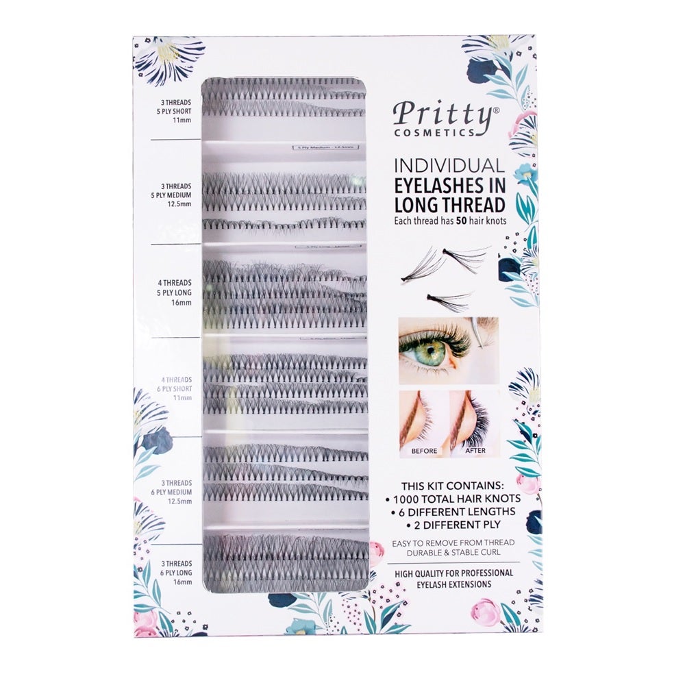 Pritty Individual Eyelashes Long Thread