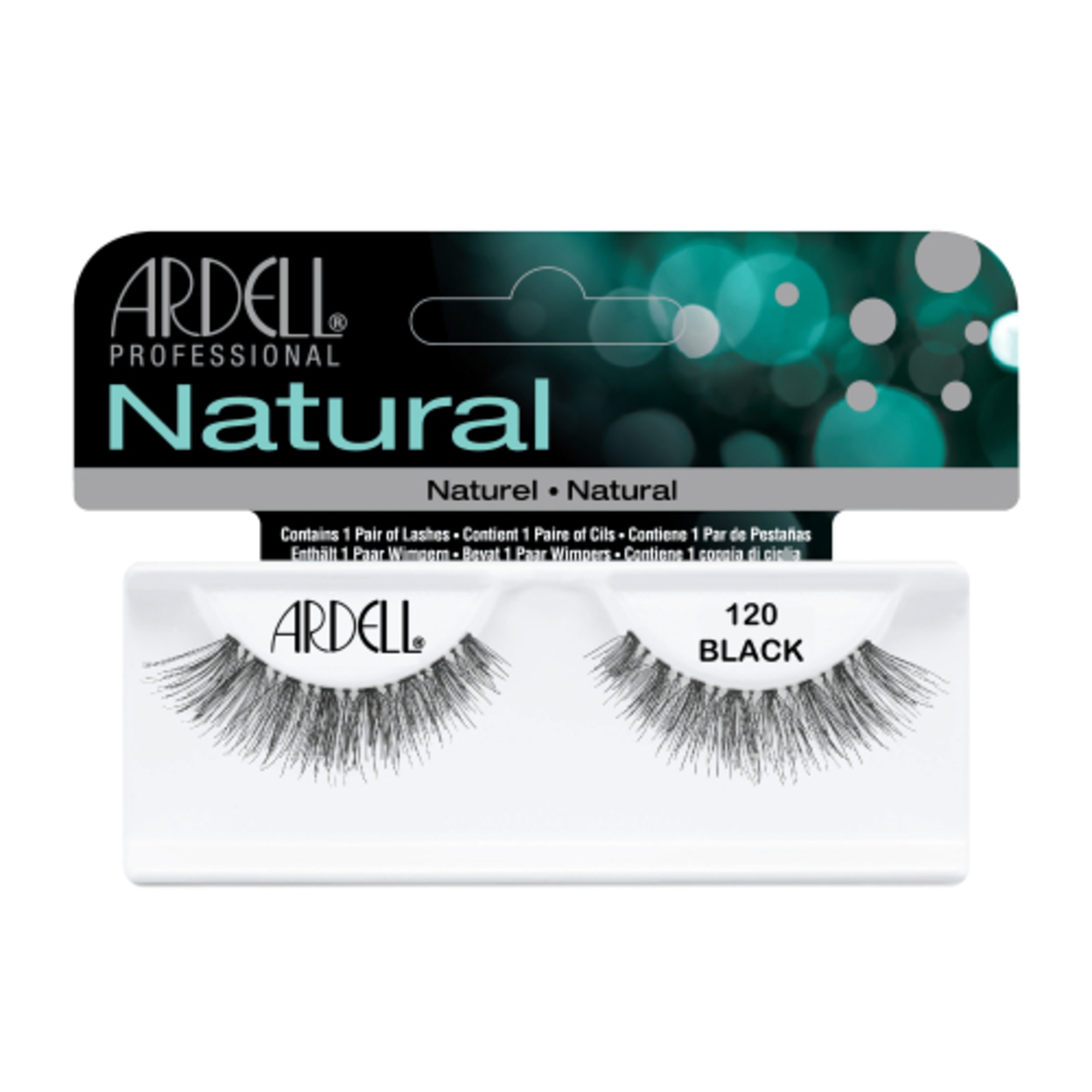 Ardell Natural Lashes | 120- Black Demi- 1 Pair