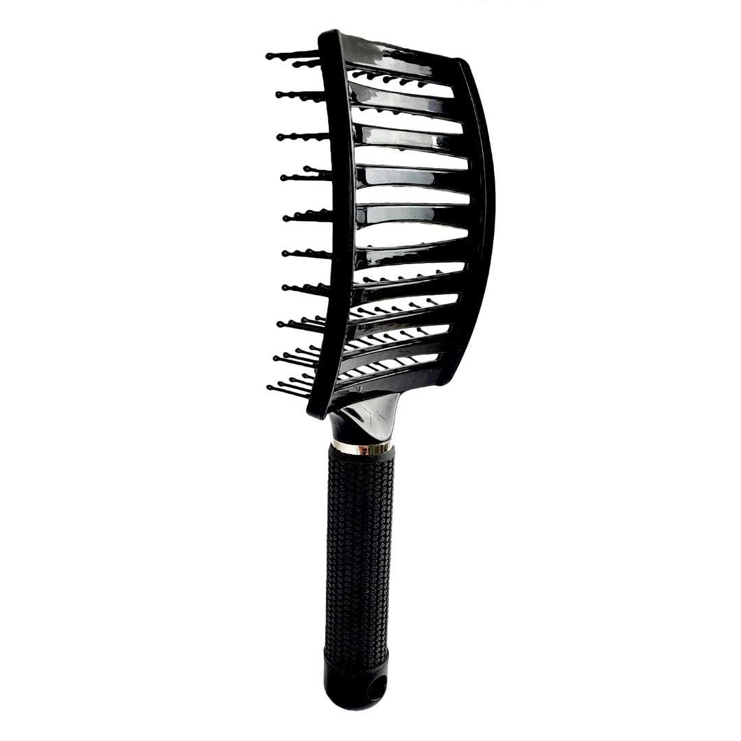 Keratin Complex Curved Vent Brush Boxed | Black