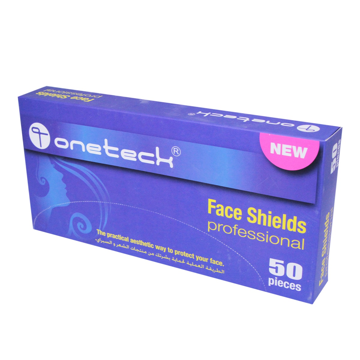 دروع Onetech Face Shields | 50 جهاز كمبيوتر شخصى