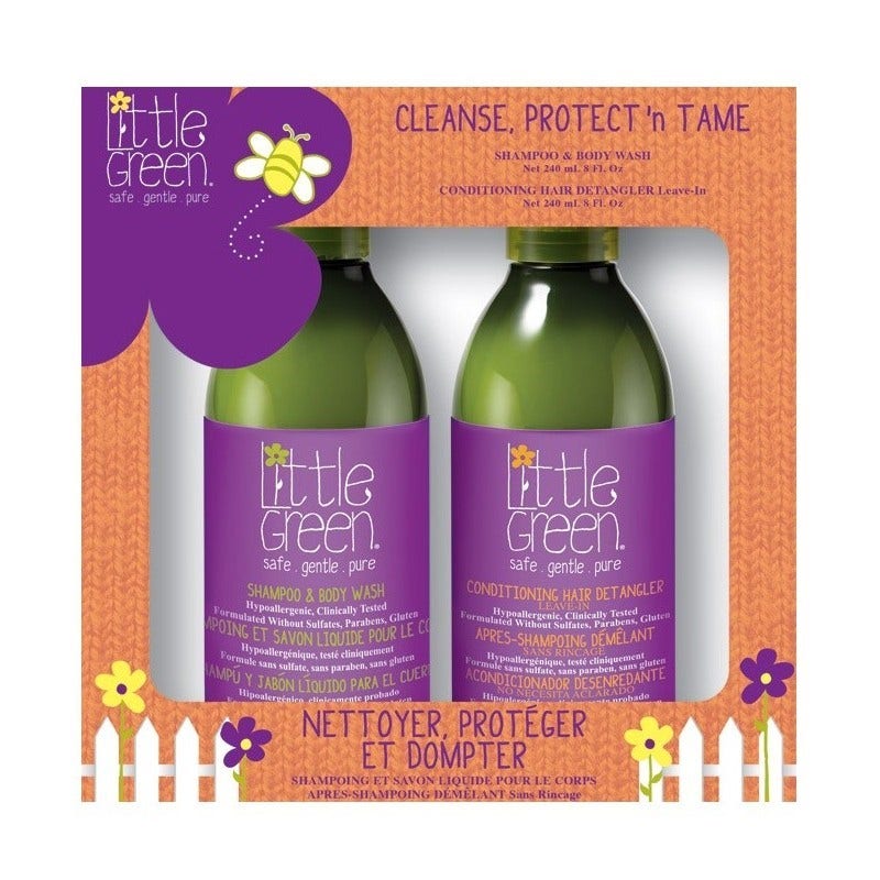Little Green Cleanse Protect Tame Set