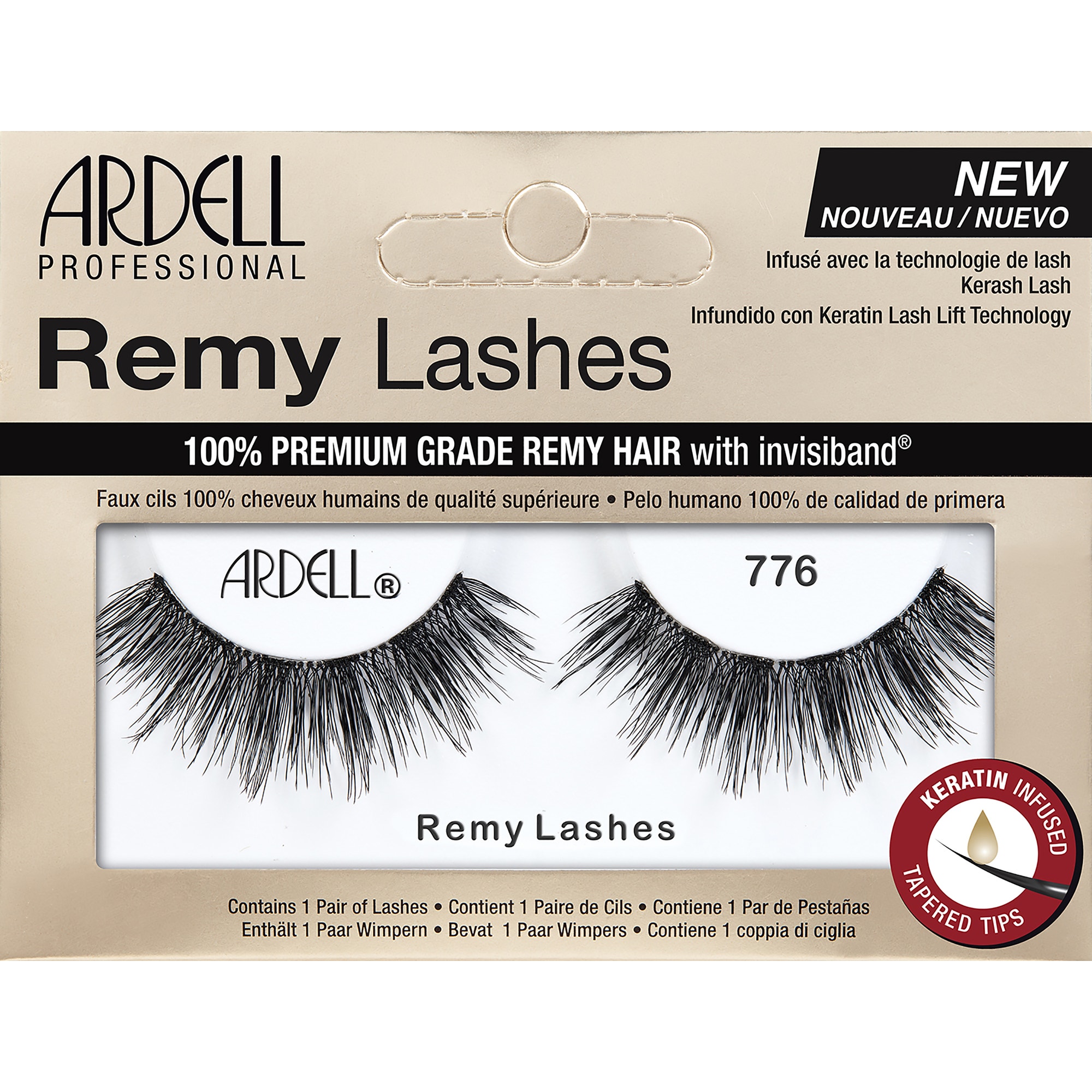 Ardell Remy Lashes | 776- Black - 1 Pair