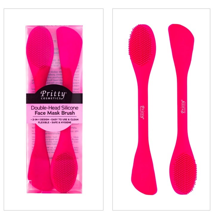 Pritty Face Mask Brush Dual End Silicone | 1 x 2