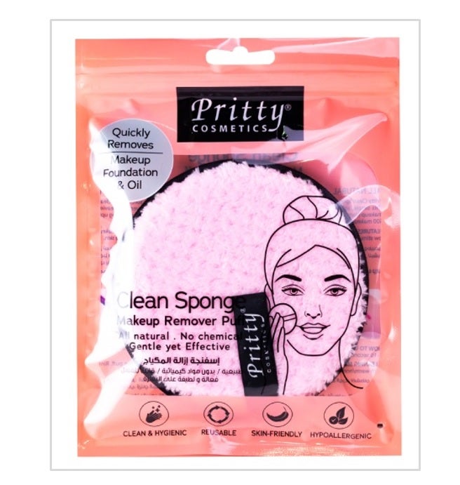 Pritty Cleansing Sponge | Baby Pink | Oues002