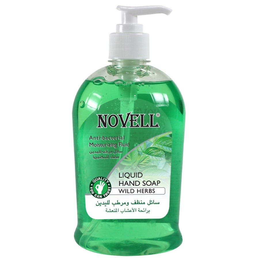 صابون اليدين السائل بالأعشاب البرية من نوفيل | 500 مل