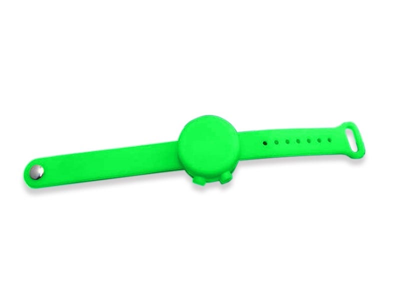 Onetech Wristband Dispenser W/Application Bottle | Green - 1 Pc