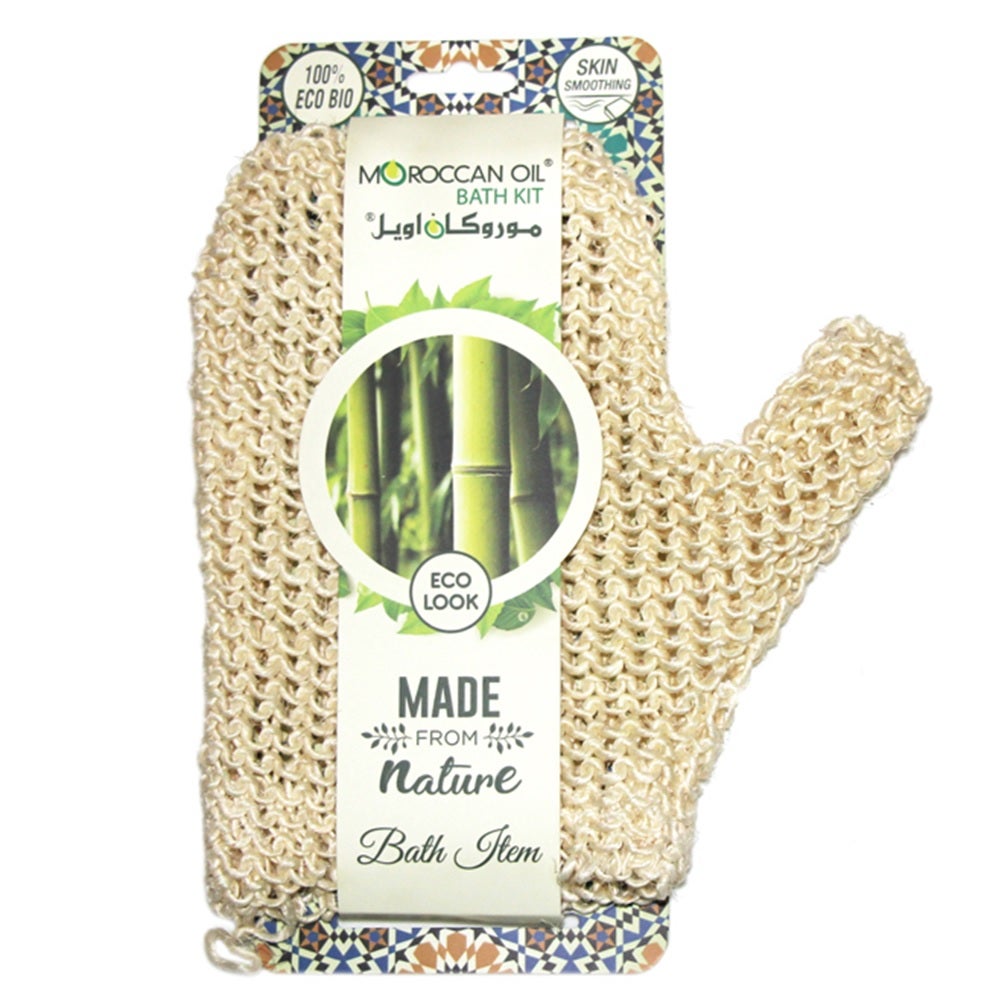 Moroccan Oil Sisal Bath Mitt - St1721-1