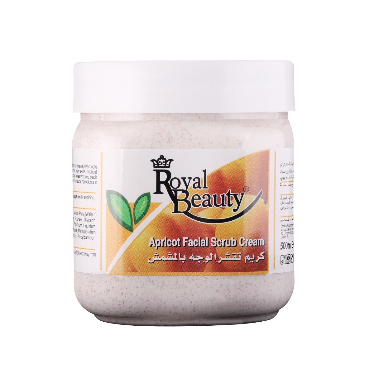 Royal Beauty Apricot Face Scrub | 500 Ml