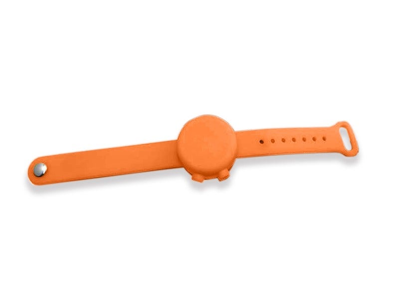 Onetech Wristband Dispenser W/Application Bottle | Orange - 1 Pc