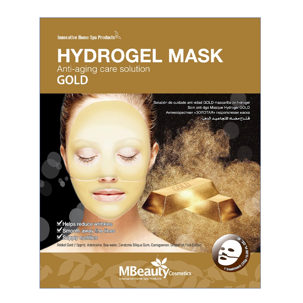 Mbeauty Hydrogel Face Mask Gold