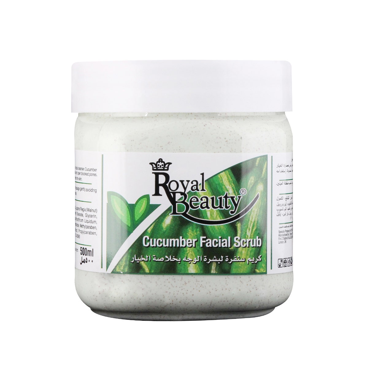 Royal Beauty Cucumber Face Scrub | 500 Ml