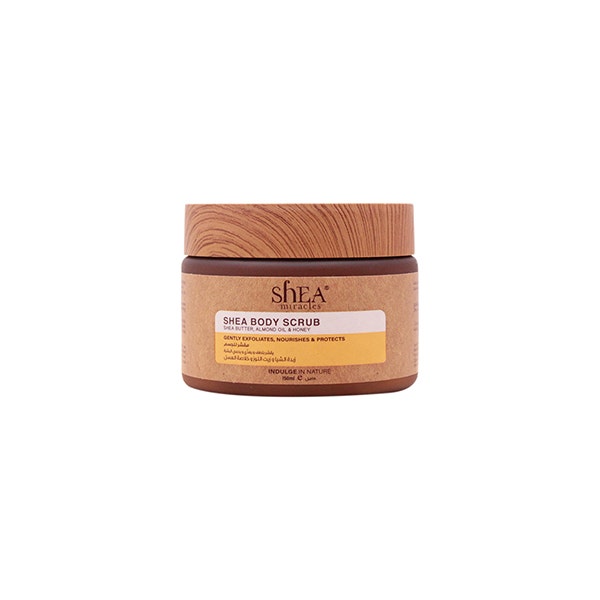 Shea Miracles Shea Body Scrub Almond Oil &amp; Honey